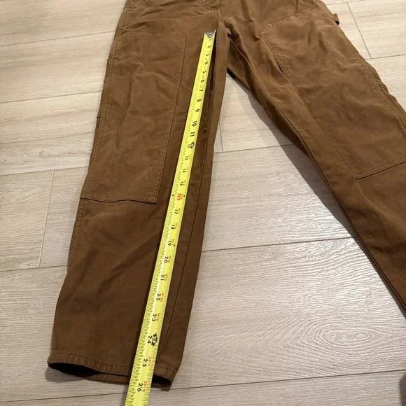 Aritzia Wilfred Free Brennan Pant Tan carpenter utility knee patch 4 Rudy Jude - Picture 4 of 9